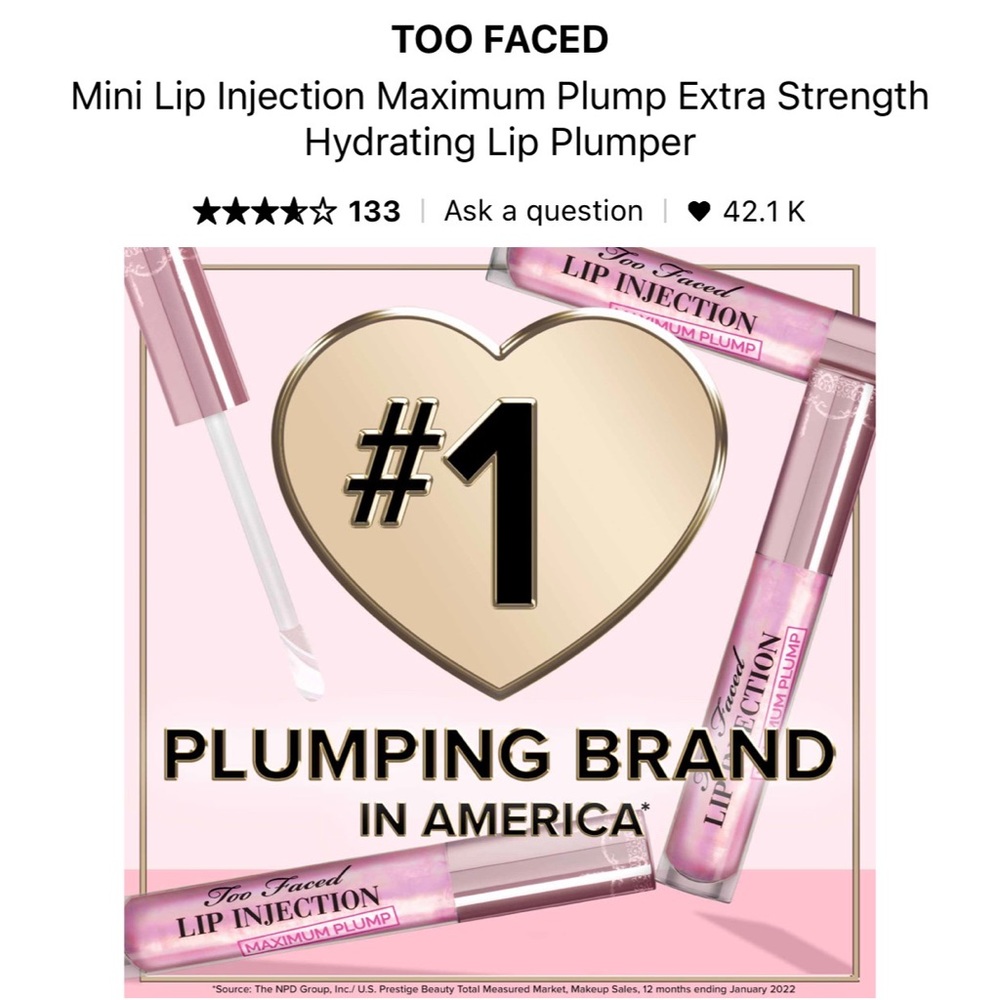 Too Faced Lip Injection Extreme - Picture 5 of 11